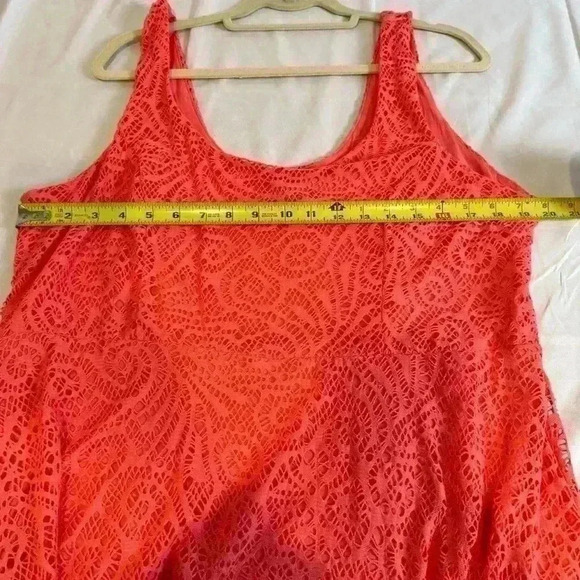 Apt 9 Beach Coverup or Lined Sundress (Orange) Size XL - Picture 5 of 7